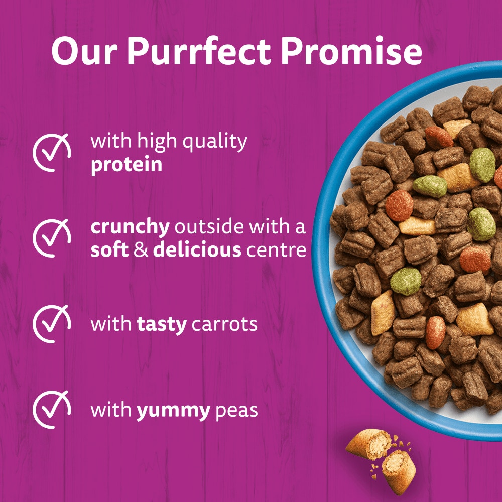 WHISKAS Cat Dry with Tuna Adult 7kg, 1.9kg, 800g, 300g - 3